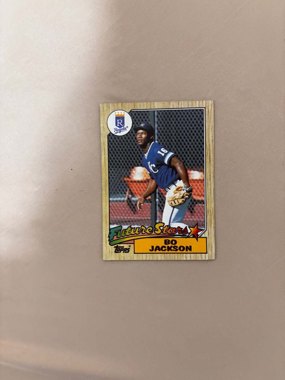 1987 Topps Bo Jackson Future Stars Baseball Card 170
